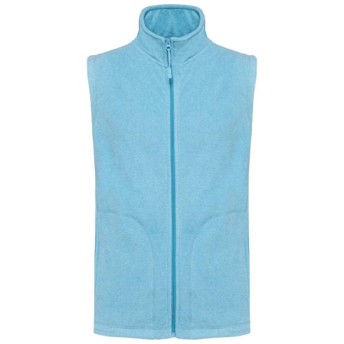 Férfi LUCA  polár mellény, Kariban KA913, Cloudy Blue Heather-2XL