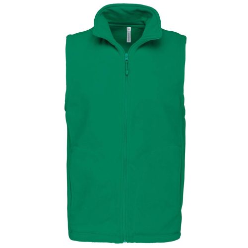 Férfi LUCA  polár mellény, Kariban KA913, Kelly Green-3XL