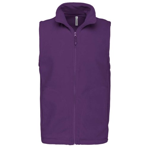 Férfi LUCA  polár mellény, Kariban KA913, Purple-3XL