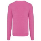 Férfi prémium V-nyakú pulóver, Kariban KA982, Candy Pink Heather-2XL