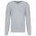 Férfi prémium V-nyakú pulóver, Kariban KA982, Light Grey Heather-2XL