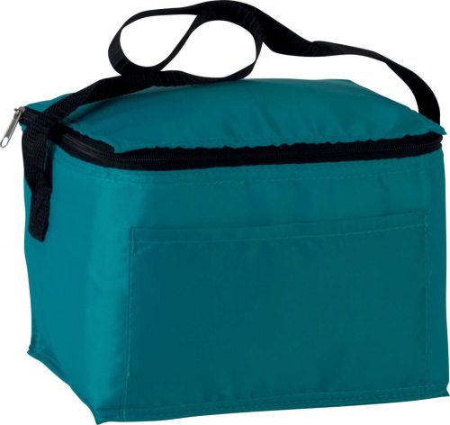 KI0345 mini hűtőtáska hat dobozos udítő részére Kimood, Turquoise-U