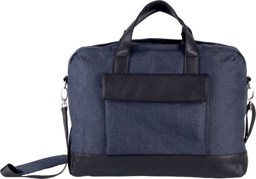 KI0429 bőröndre akasztható laptop táska 15 colos laptop részére Kimood, Graphite Blue Heather-U