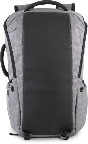 KI0888 lopásvédelemmel ellátott hátizsák Kimood, Graphite Grey Heather/Black-U