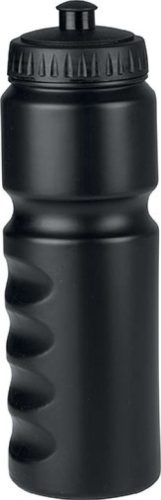 KI3119 polipropilén sportkulacs, 500ml-es Kimood, Black-U