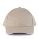 KP011 hat paneles Baseball sapka K-UP, Beige/White-U