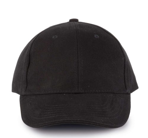 KP011 hat paneles Baseball sapka K-UP, Black/Black-U