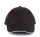 KP011 hat paneles Baseball sapka K-UP, Black/White-U