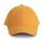 KP011 hat paneles Baseball sapka K-UP, Cumin Yellow/Dark Grey-U