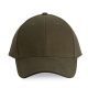 KP011 hat paneles Baseball sapka K-UP, Dark Khaki/Dark Grey-U