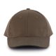 KP011 hat paneles Baseball sapka K-UP, Khaki/Black-U