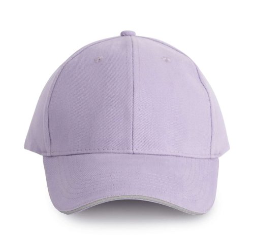 KP011 hat paneles Baseball sapka K-UP, Light Violet/Light Grey-U