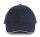 KP011 hat paneles Baseball sapka K-UP, Navy/Pink-U