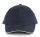 KP011 hat paneles Baseball sapka K-UP, Navy/White-U