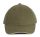 KP011 hat paneles Baseball sapka K-UP, Olive Green/Beige-U