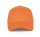 KP011 hat paneles Baseball sapka K-UP, Orange Zest/Dark Grey-U