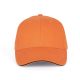 KP011 hat paneles Baseball sapka K-UP, Orange Zest/Dark Grey-U