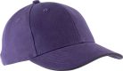 KP011 hat paneles Baseball sapka K-UP, Purple/Dark Grey-U