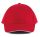 KP011 hat paneles Baseball sapka K-UP, Red/White-U