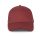 KP011 hat paneles Baseball sapka K-UP, Red Safran/Dark Grey-U