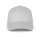 KP011 hat paneles Baseball sapka K-UP, Snow Grey/Dark Grey-U