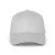 KP011 hat paneles Baseball sapka K-UP, Snow Grey/Dark Grey-U