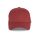 KP011 hat paneles Baseball sapka K-UP, Terracotta Red/Slate Grey-U