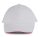 KP011 hat paneles Baseball sapka K-UP, White/Red-U