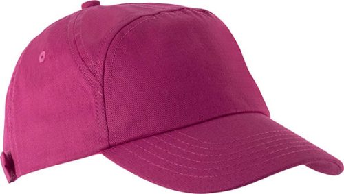 KP013 tépőzáras 7 paneles baseball sapka K-UP, Fuchsia-U