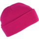 KP031 kötött duplafalu unisex sapka K-UP, Fuchsia-U