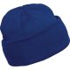 KP031 kötött duplafalu unisex sapka K-UP, Royal Blue-U