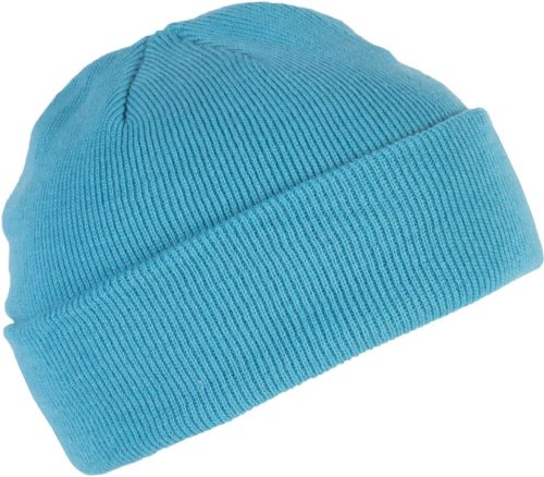 KP031 kötött duplafalu unisex sapka K-UP, Surf Blue-U