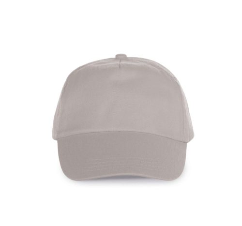 KP034 öt paneles műanyag csatos baseball sapka K-UP, Light Grey-U