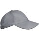 KP042 gyerek baseball sapka hat paneles fém csatos K-UP, Light Grey/Dark Grey-U