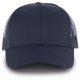 KP110 műanyag csatos 6 paneles hálós baseball sapka K-UP, Navy/Navy-U