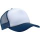 KP111 hálós baseball sapka 5 paneles K-UP, White/Navy-U