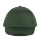 KP116 öt paneles pamut baseball sapka K-UP, Forest Green-U