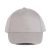 KP116 öt paneles pamut baseball sapka K-UP, Light Grey-U