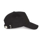 KP124 SANDWICH baseball sapka 5 paneles, pamut twill anyagból K-UP, Black-U