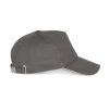 KP124 SANDWICH baseball sapka 5 paneles, pamut twill anyagból K-UP, Slate Grey/Light Grey-U