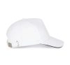 KP124 SANDWICH baseball sapka 5 paneles, pamut twill anyagból K-UP, White/Navy-U