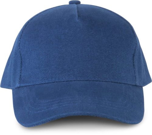 KP133 fémcsatos 5 paneles pamut baseball sapka K-UP, Royal Blue-U