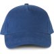 KP133 fémcsatos 5 paneles pamut baseball sapka K-UP, Royal Blue-U