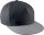 KP139 5 paneles, műanyag csatos baseball sapka K-UP, Dark Grey/Light Grey-U