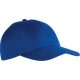 KP156 baseball sapka 6 paneles poliészter K-UP, Royal Blue-U