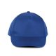 KP157 poliészter 5 paneles baseball sapka  K-UP, Royal Blue-U