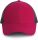 KP158 hálós baseball sapka hat paneles, poliészter K-UP, Fuchsia/Dark Grey-U