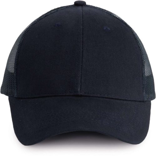 KP158 hálós baseball sapka hat paneles, poliészter K-UP, Navy/Navy-U