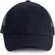 KP158 hálós baseball sapka hat paneles, poliészter K-UP, Navy/Navy-U