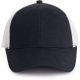 KP158 hálós baseball sapka hat paneles, poliészter K-UP, Navy/White-U